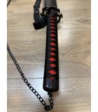 Katana LED Tensa Zangetsu Evolution Ichigo Kurosaki Bleach en Bambou vue produit 8