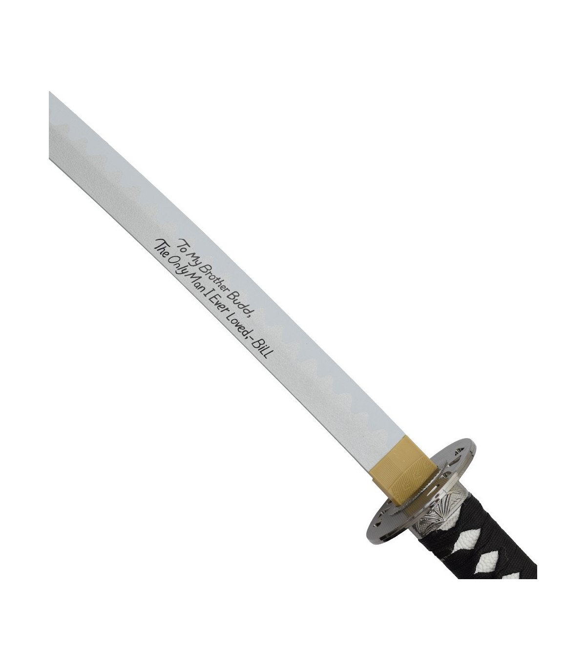  Katana Kill Bill en Bambou détail décoratif