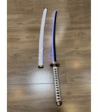  Katana LED Wado Ichimonji de Roronoa Zoro One Piece en Bambou vue produit 7
