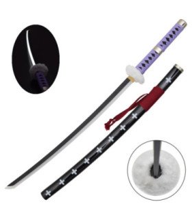 Katana de Trafalgar Law One Piece LED en Bambou vue principale