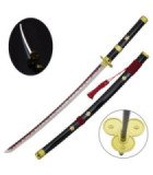 Katana Enma de Roronoa Zoro One Piece LED en Bambou vue principale