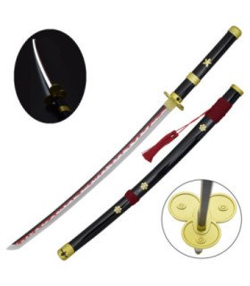Katana Enma de Roronoa Zoro One Piece LED en Bambou vue principale
