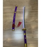  Katana LED Enma de Roronoa Zoro One Piece en Bambou vue produit 4
