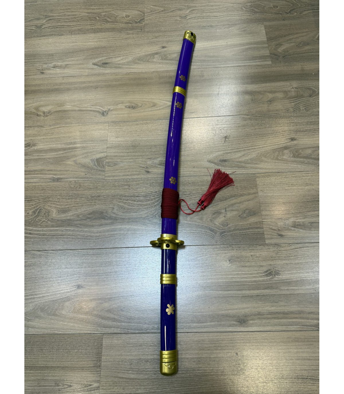  Katana LED Enma de Roronoa Zoro One Piece en Bambou vue produit 8