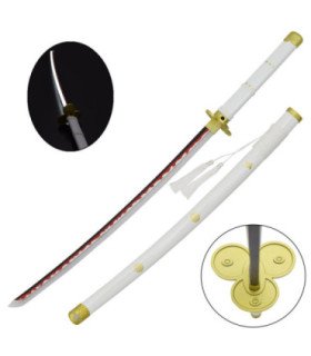 Katana LED Enma Roronoa Zoro One Piece en Bambou vue principale