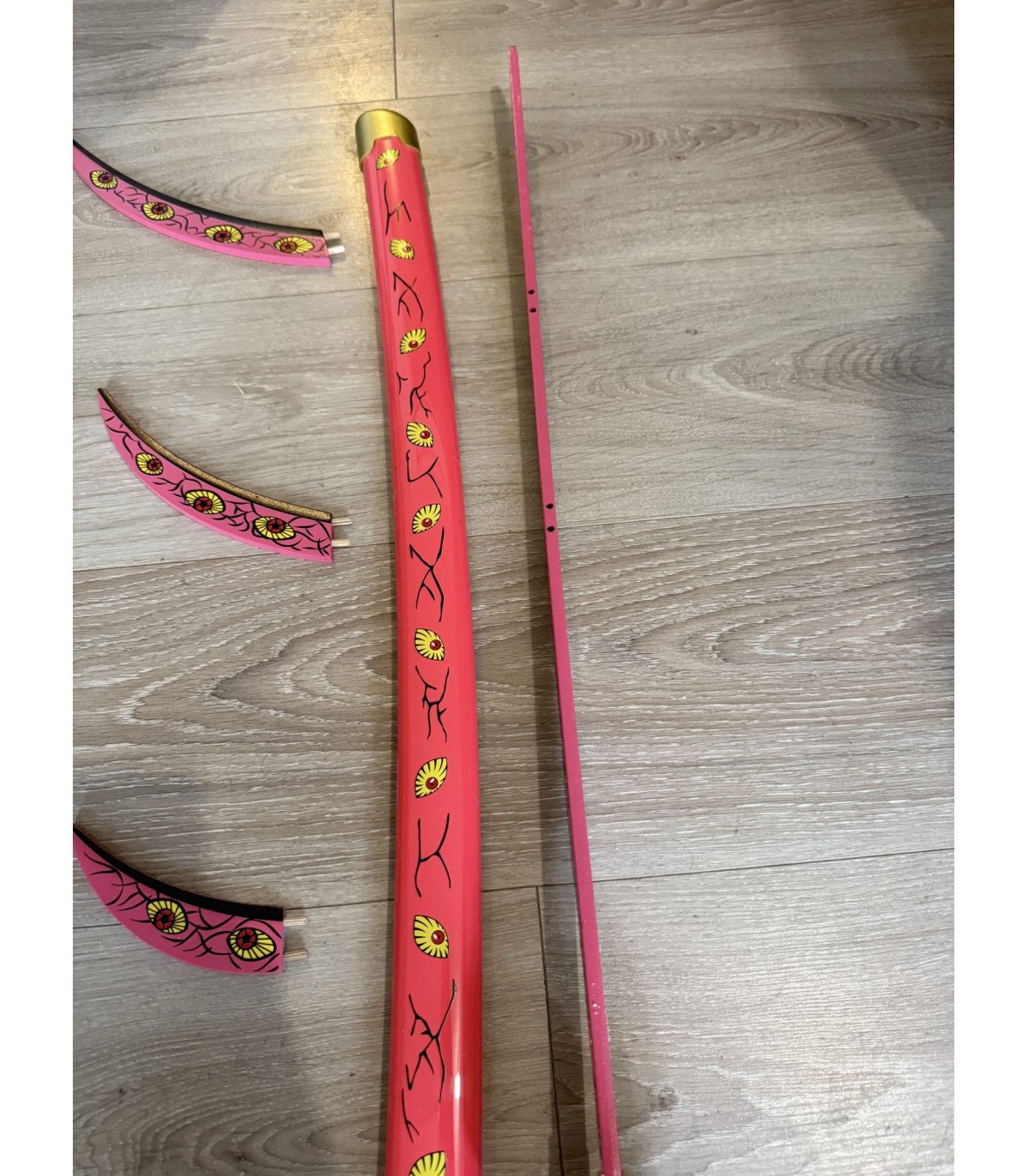  Katana Bambou Kokushibou Tsugikuni Michikatsu Demon Slayer vue produit 4