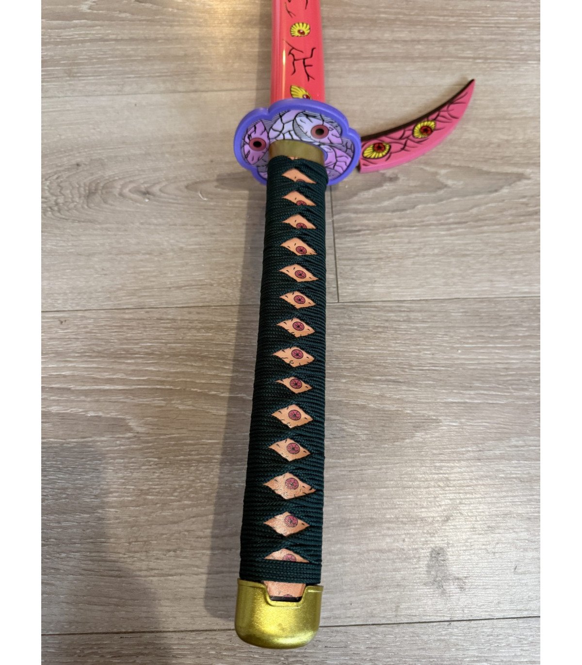  Katana Bambou Kokushibou Tsugikuni Michikatsu Demon Slayer vue produit 9