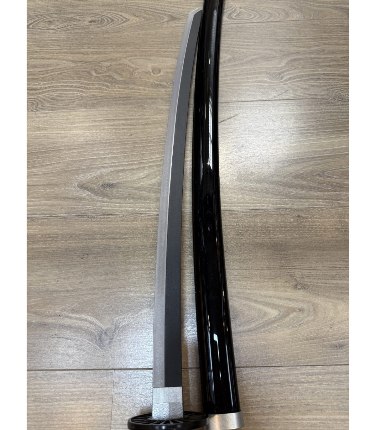  Katana LED Bois Tanjiro Kamado Demon Slayer en Bambou vue produit 5