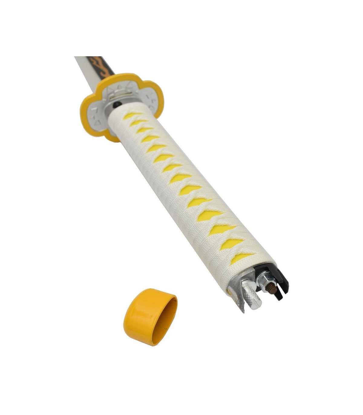  Katana LED Bois Zenitsu Agatsuma Demon Slayer en Bambou présentation collection