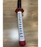  Katana LED Bois Giyu Tomioka Demon Slayer en Bambou présentation collection