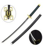 Katana LED Bois Muichiro Tokito Demon Slayer en Bambou vue principale