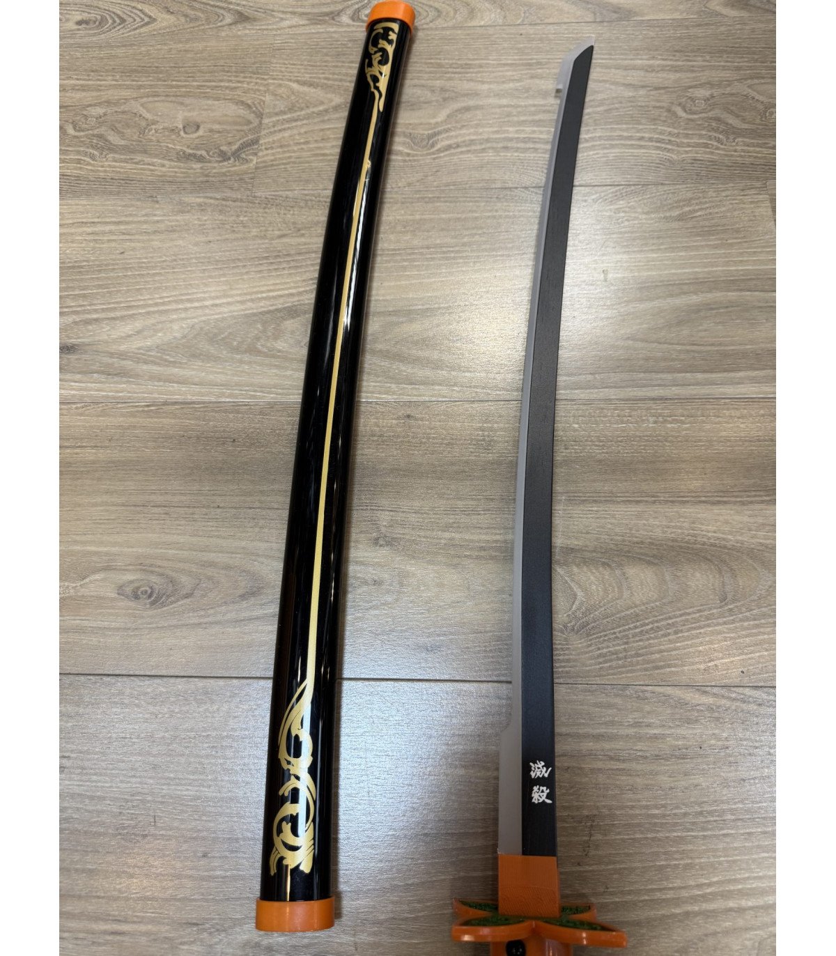  Katana LED Bambou Shinobu Kocho Demon Slayer vue produit 5