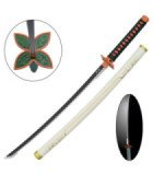 Katana LED Bois Shinobu Kocho Demon Slayer en Bambou vue principale