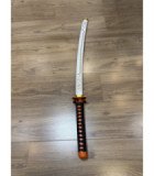 Katana LED Bois Shinobu Kocho Demon Slayer en Bambou détail décoratif