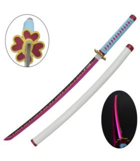Katana LED Bambou Kanroji Mitsuri Demon Slayer vue principale
