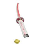  Katana LED Bambou Kanao Tsuyuri Demon Slayer détail décoratif