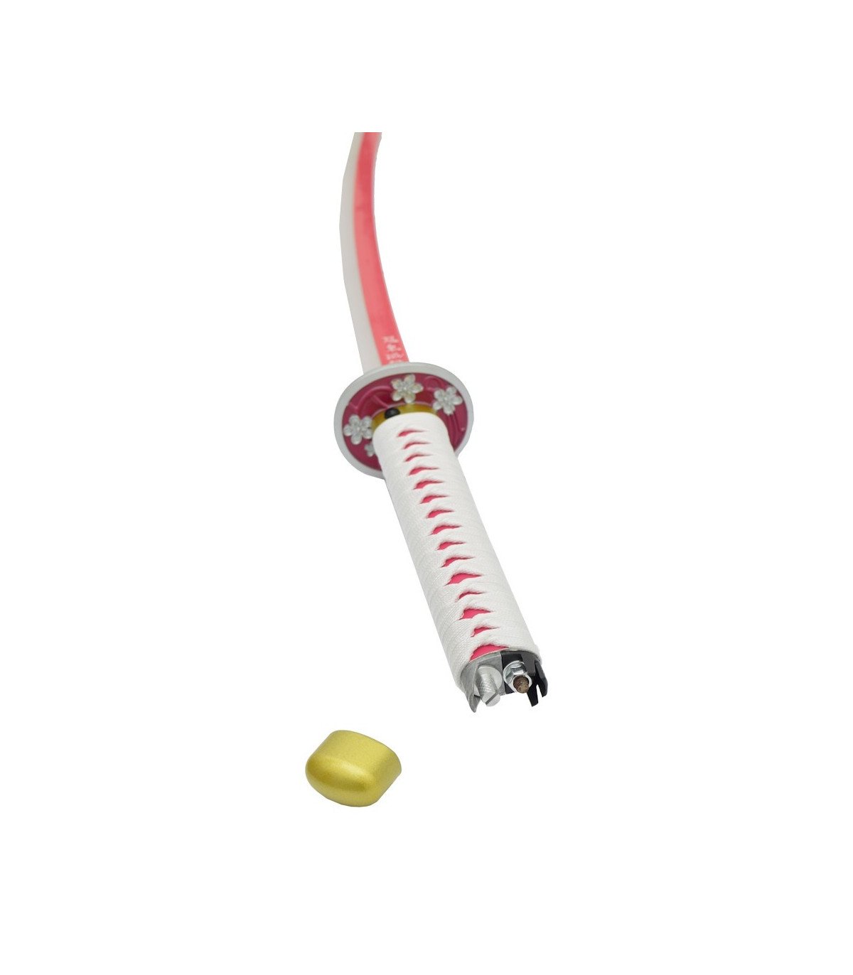  Katana LED Bambou Kanao Tsuyuri Demon Slayer détail décoratif
