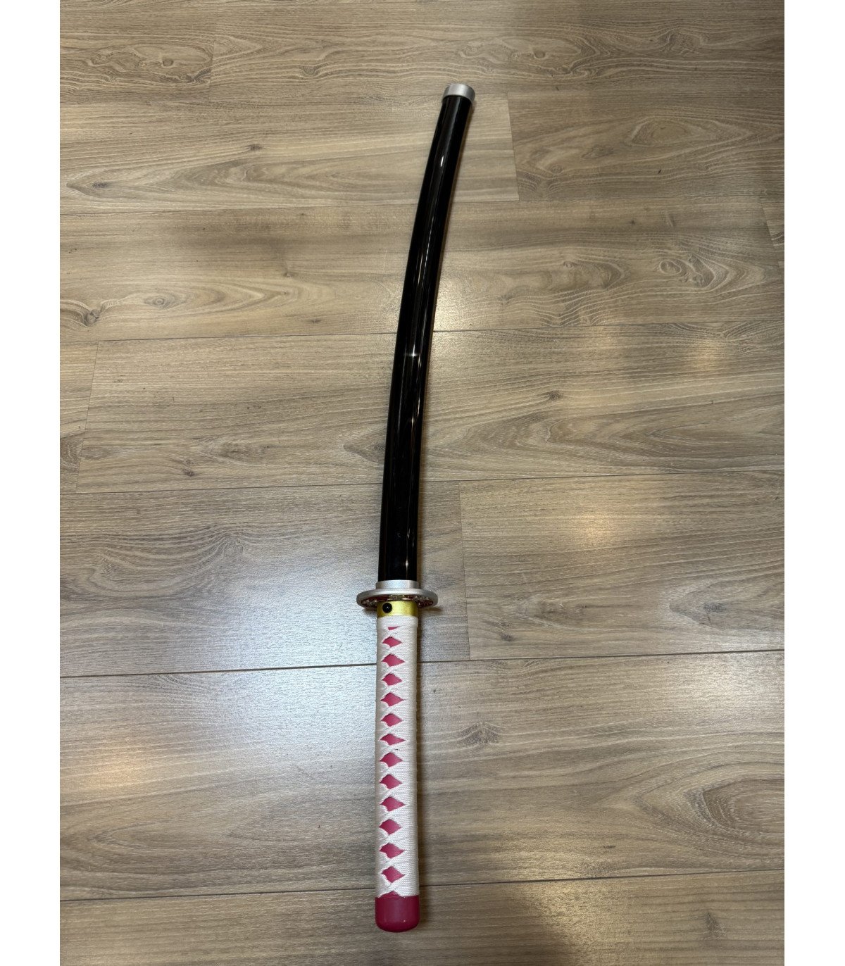  Katana LED Bambou Kanao Tsuyuri Demon Slayer vue produit 4
