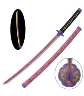 Katana LED Bambou Kokushibou Tsugikuni Michikatsu Demon Slayer vue principale