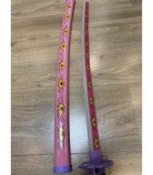  Katana LED Bambou Kokushibou Tsugikuni Michikatsu Demon Slayer détail décoratif