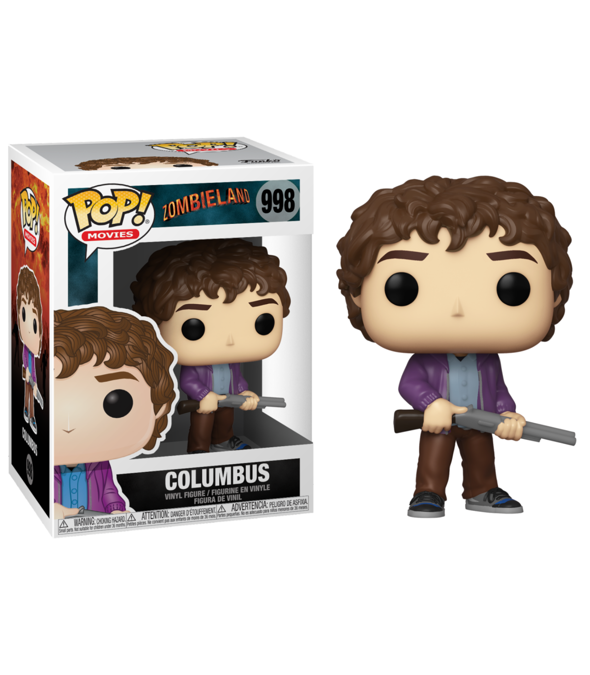 ZOMBIELAND - FIGURINE POP N° 998 - COLUMBUS