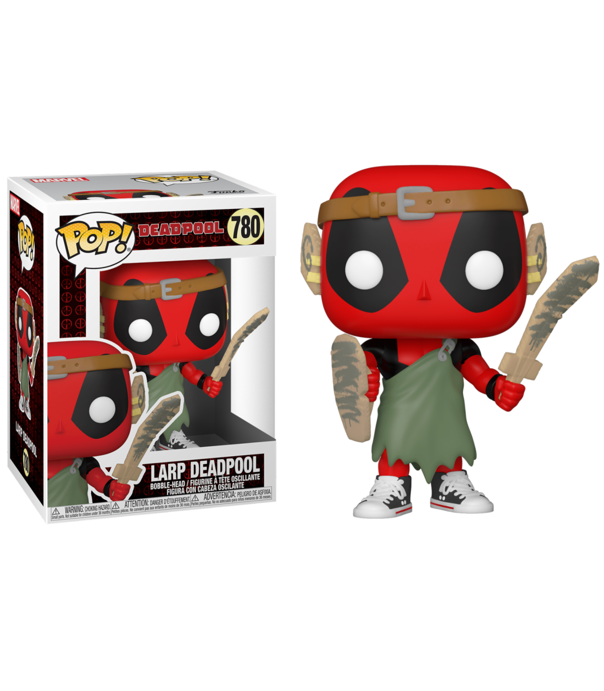 DEADPOOL 30TH - FIGURINE POP N° 780 - L.A.R.P. DEADPOOL