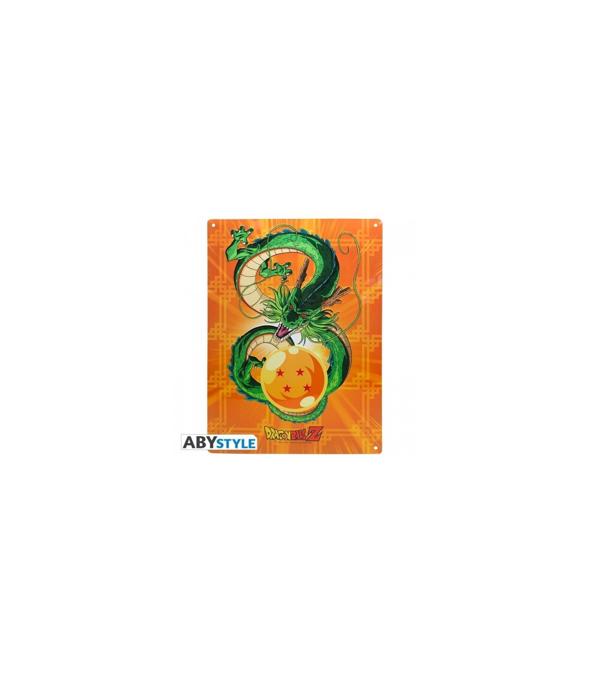 DRAGON BALL - PLAQUE METAL 28X38 - SHENRON
