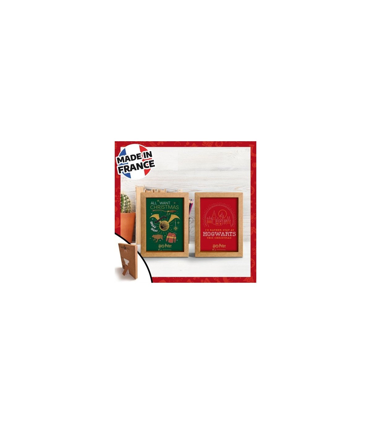 Cadres Kraft Harry Potter X-Mas Symbole | Déco Noël magique