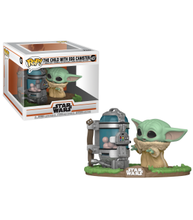 THE MANDALORIAN - FIGURINE POP  N° 407 - CHILD WITH EGG CANISTER