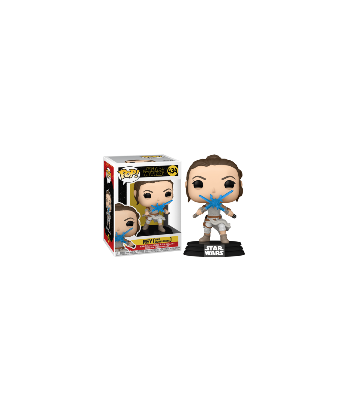 Funko Pop Rey – Version double sabres laser de Star Wars épisode IX
