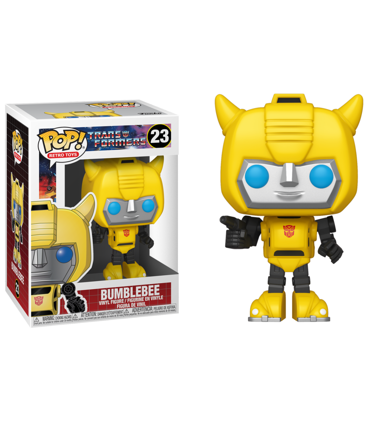 TRANSFORMERS - FIGURINE POP N° 23 - BUMBLEBEE