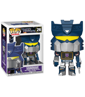 TRANSFORMERS - FIGURINE POP N° 26 - SOUNDWAVE