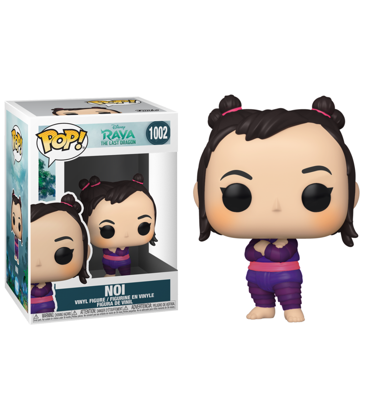 DISNEY - RAYA AND THE LAST DRAGON - FIGURINE POP N° 1002 - NOI