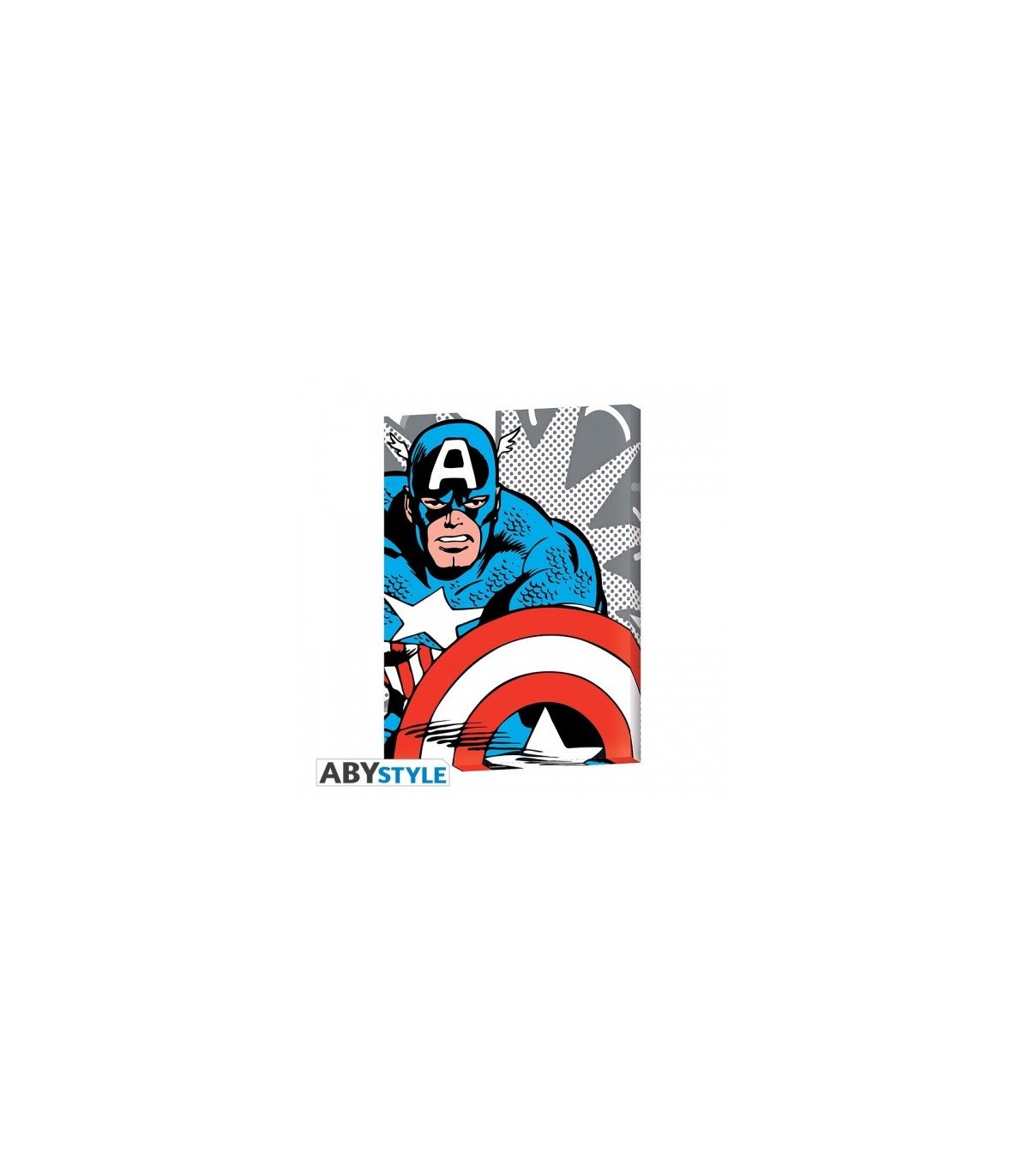 MARVEL - CAPTAIN AMERICA - TOILE 30X40
