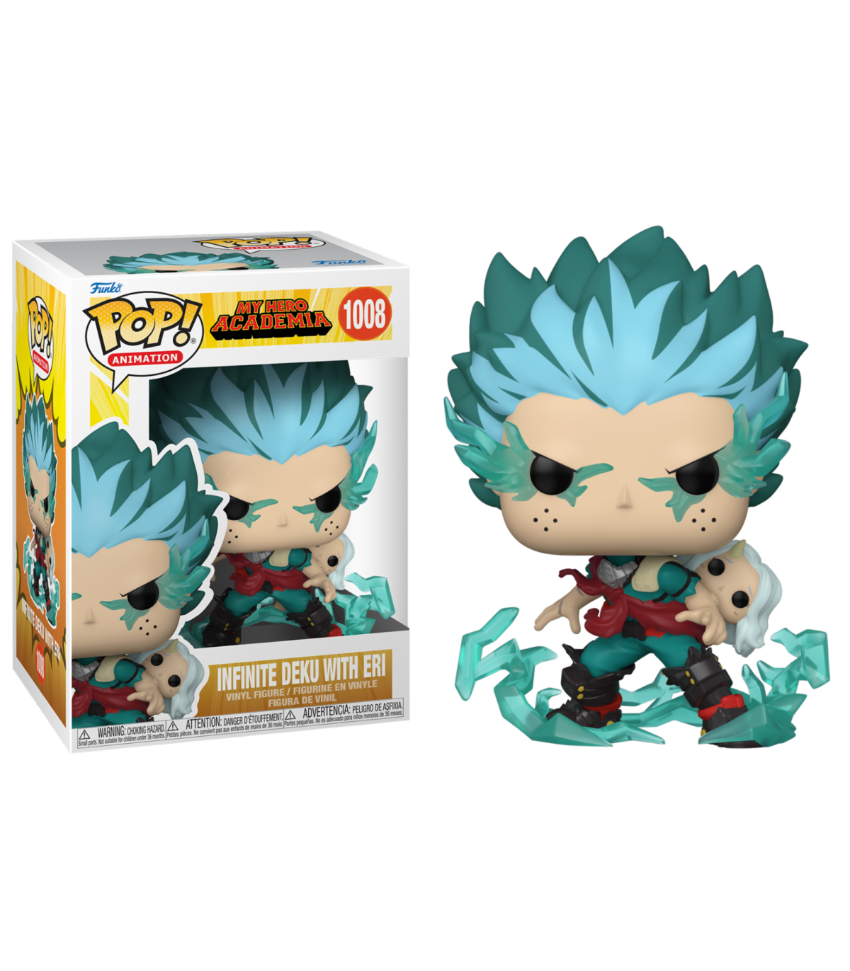 MY HERO ACADEMIA - FIGURINE POP N° 1008 - INFINITE DEKU W/ERI