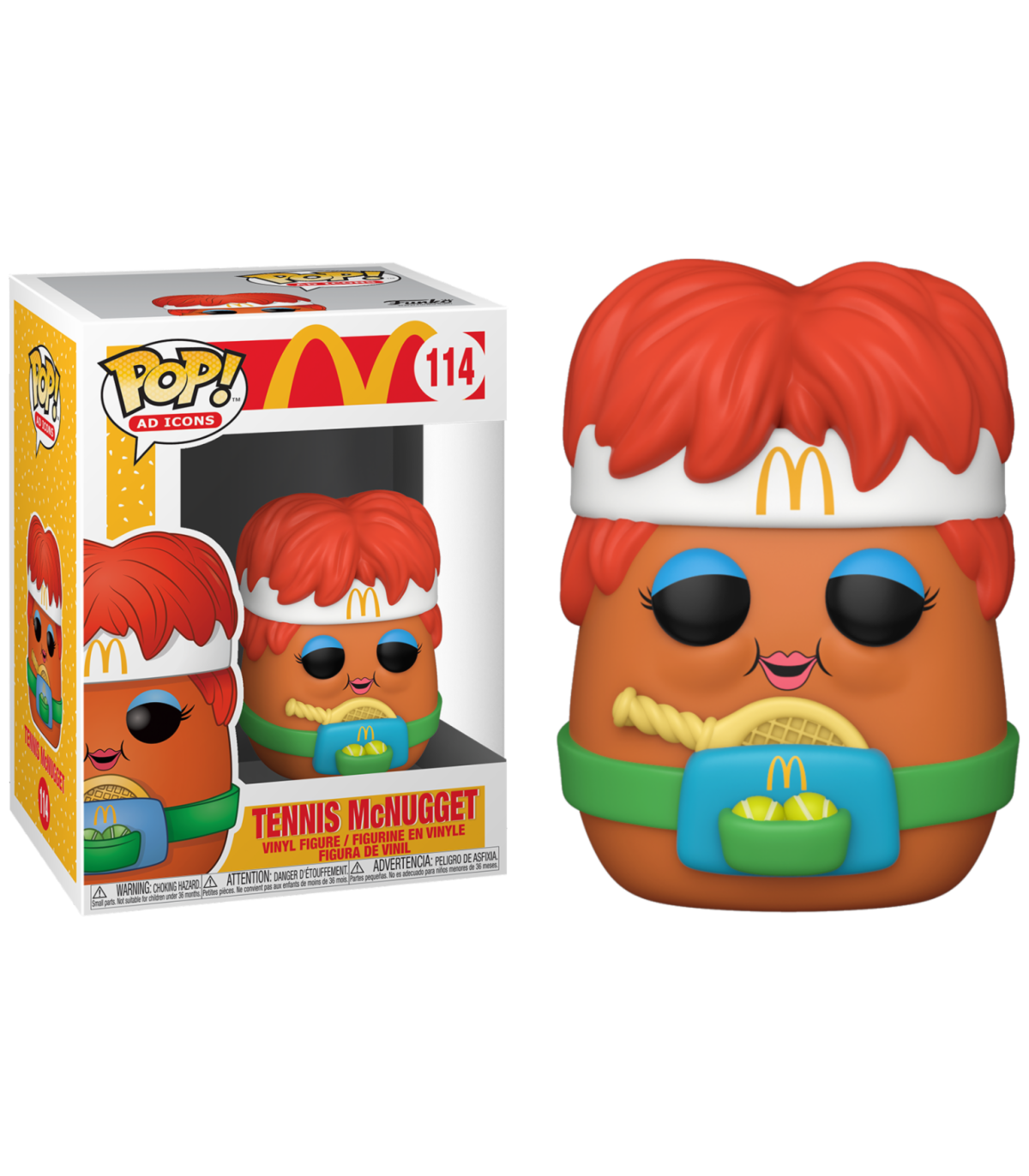 MCDONALDS - FIGURINE POP N° 114 - TENNIS NUGGET
