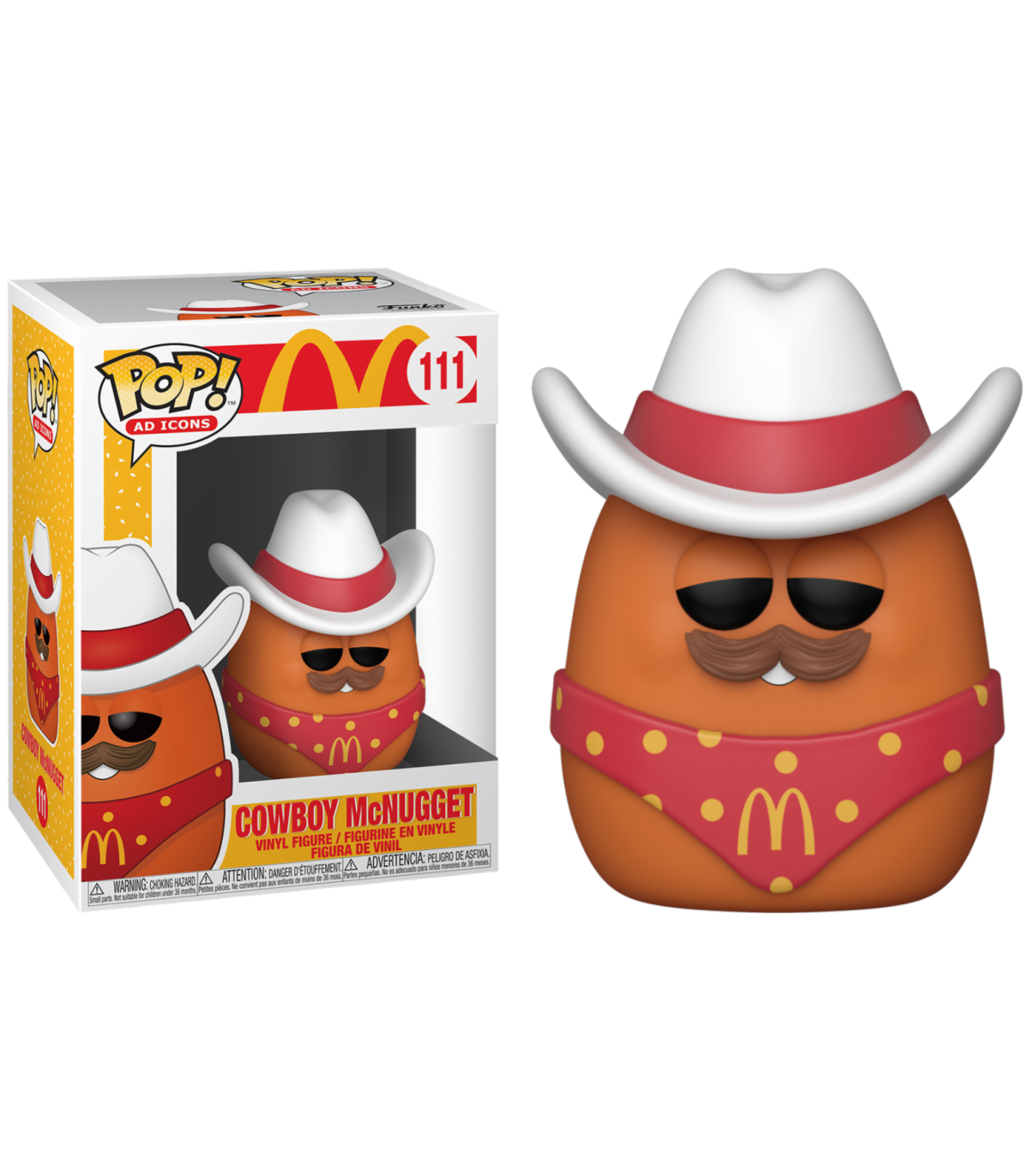 MC DONALDS - FIGURINE POP N° 111 - COWBOY NUGGET