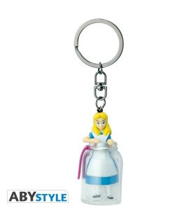 DISNEY - ALICE DANS LA BOUTEILLE - PORTE-CLES 3D
