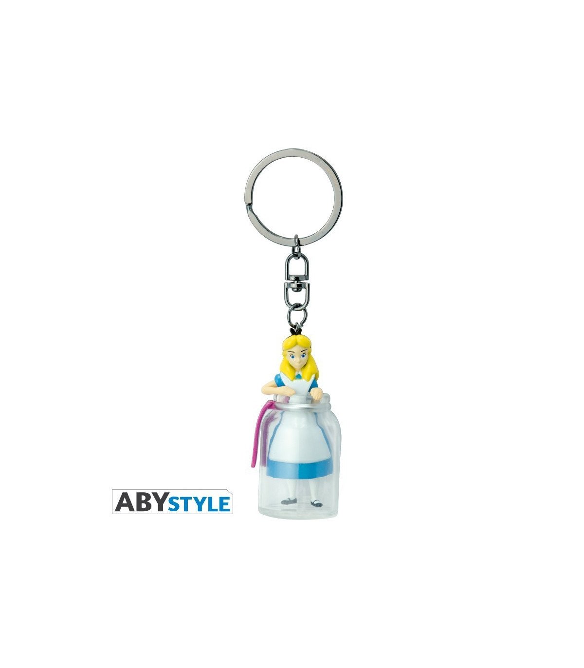 DISNEY - ALICE DANS LA BOUTEILLE - PORTE-CLES 3D