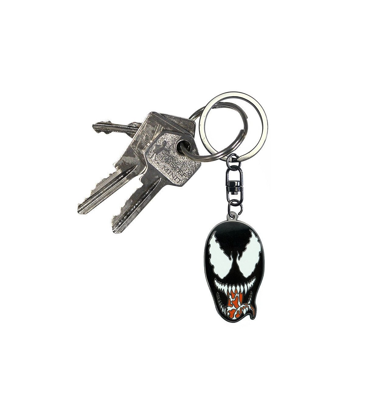 Porte-clés Venom Marvel - Métal Officiel - 5 cm