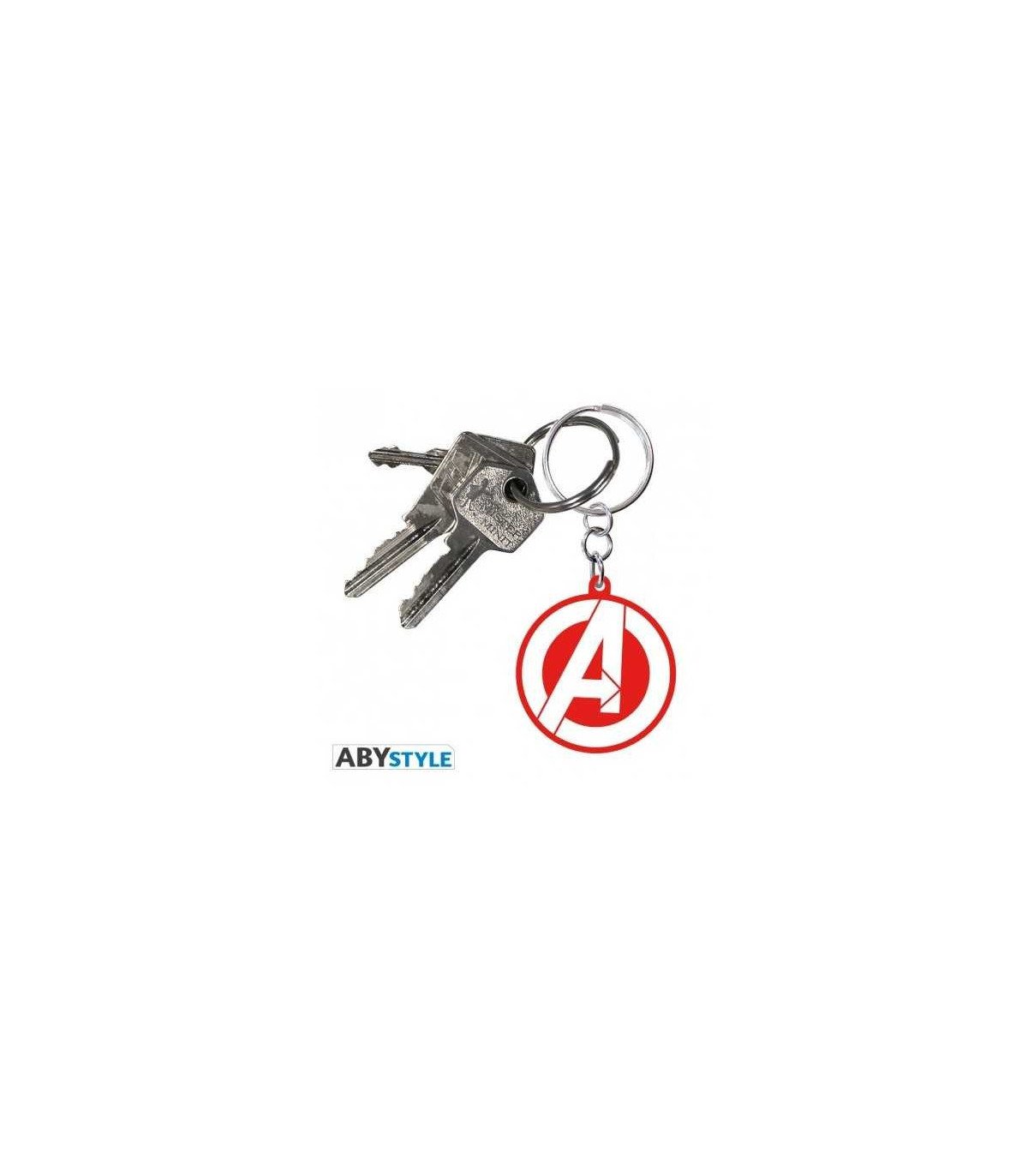 MARVEL - LOGO AVENGERS - PORTE-CLES PVC