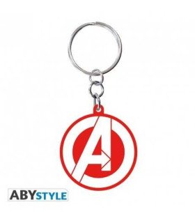 MARVEL - LOGO AVENGERS - PORTE-CLES PVC