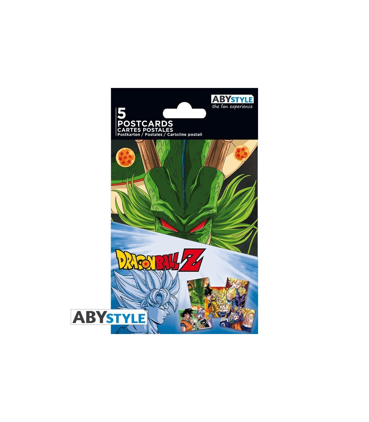 DRAGON BALL - CARTES POSTALES - SET 1 DBZ (14.8X10.5)
