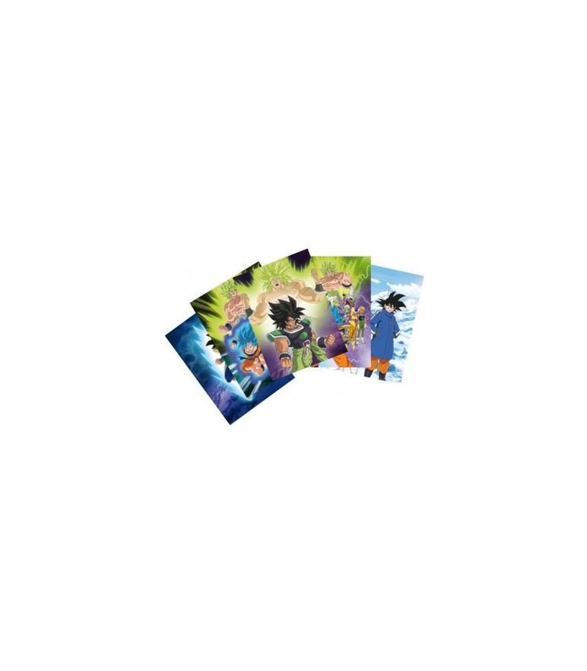 DRAGON BALL - BROLY - CARTES POSTALES (14.8X10.5)