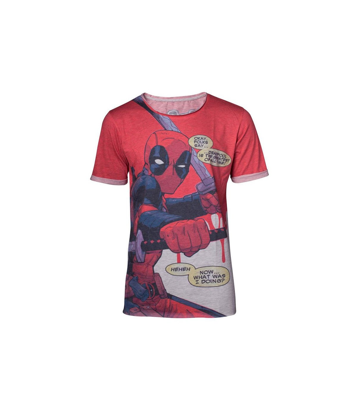 T-shirt homme imprimé intégral Deadpool – Marvel