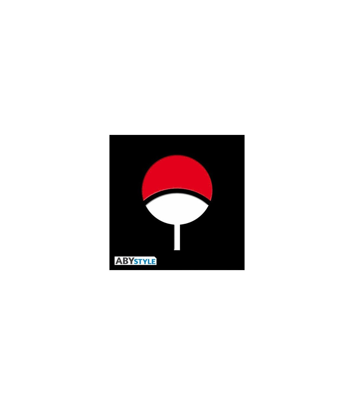 NARUTO SHIPPUDEN - UCHIWA - CASQUETTE NOIR & ROUGE UCHIWA