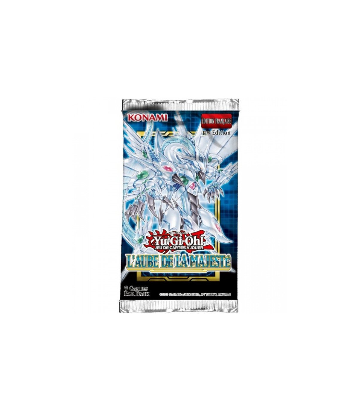 Un booster explosif de 9 cartes avec les héros de Yu-Gi-Oh! 5D’s