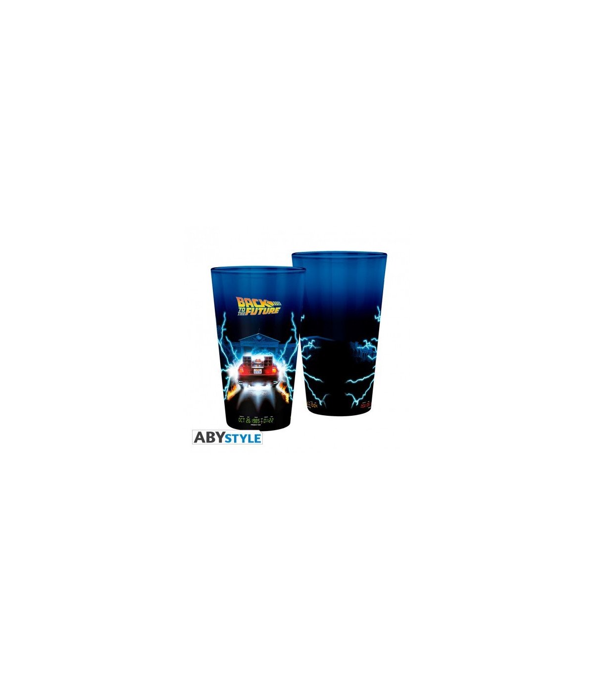 RETOUR VERS LE FUTUR - VERRE XXL - DELOREAN 400 ML
