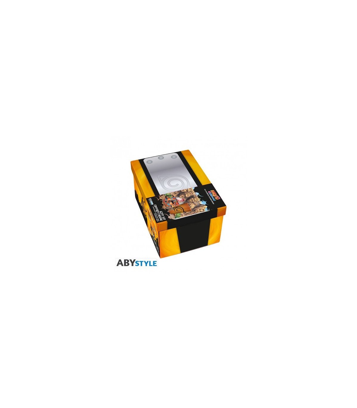 NARUTO SHIPPUDEN - PCK PREMIUM VERRE XXL + PORTE-CLES 3D + MUGHC