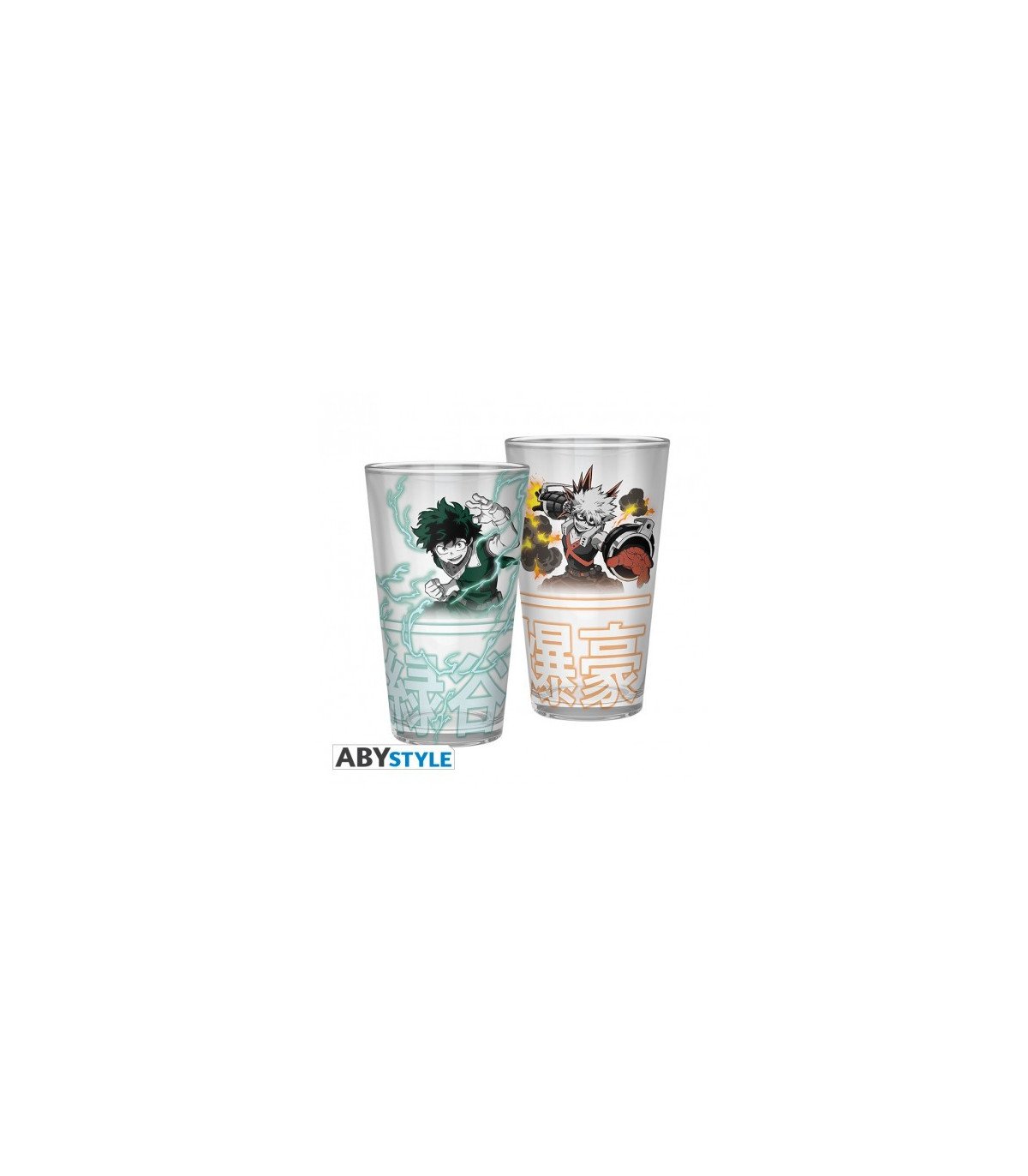 MY HERO ACADEMIA - VERRE XXL - IZUKU & BAKUGO - 400 ML